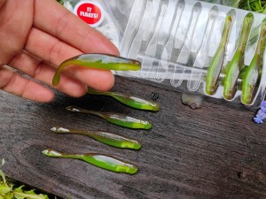 8 szt. PINTAIL X ZONE HOT SHOT MINNOW 8 cm #Warmouth