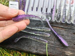  10 szt. Pintail FINESSE SLAMMER - 8 cm #Purple Shiner
