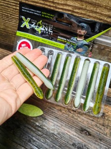 8 szt. ROBAK NED ZONE - 7,8 cm #Watermelon Pearl Lam