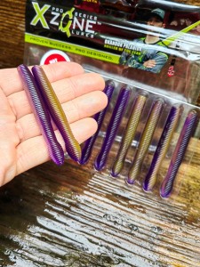 8 szt. ROBAK NED ZONE - 7,8 cm # Violet Secret