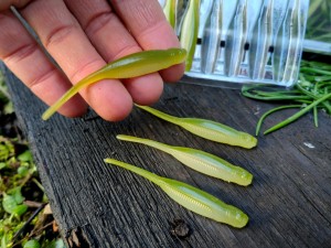 9 szt. JASKÓŁKA SCENTED STEALTH MINNOW - 7cm #Watermelon Shad