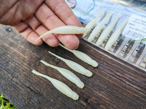 9 szt. JASKÓŁKA SCENTED STEALTH MINNOW - 7cm # Pearl Silver Flake