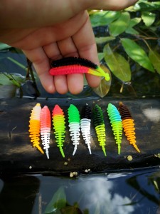 10 szt twister AYRA Tanta MIX 60 mm /pstrąg-okoń/